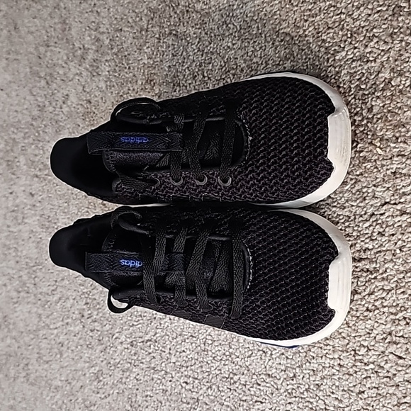 Adidas Kids Cloudfoam Racer Running Shoes Size 13 1/2 - Picture 2 of 6